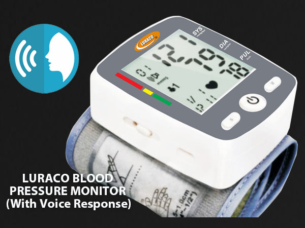 BLOOD PRESSURE AND HEART RATE MONITOR