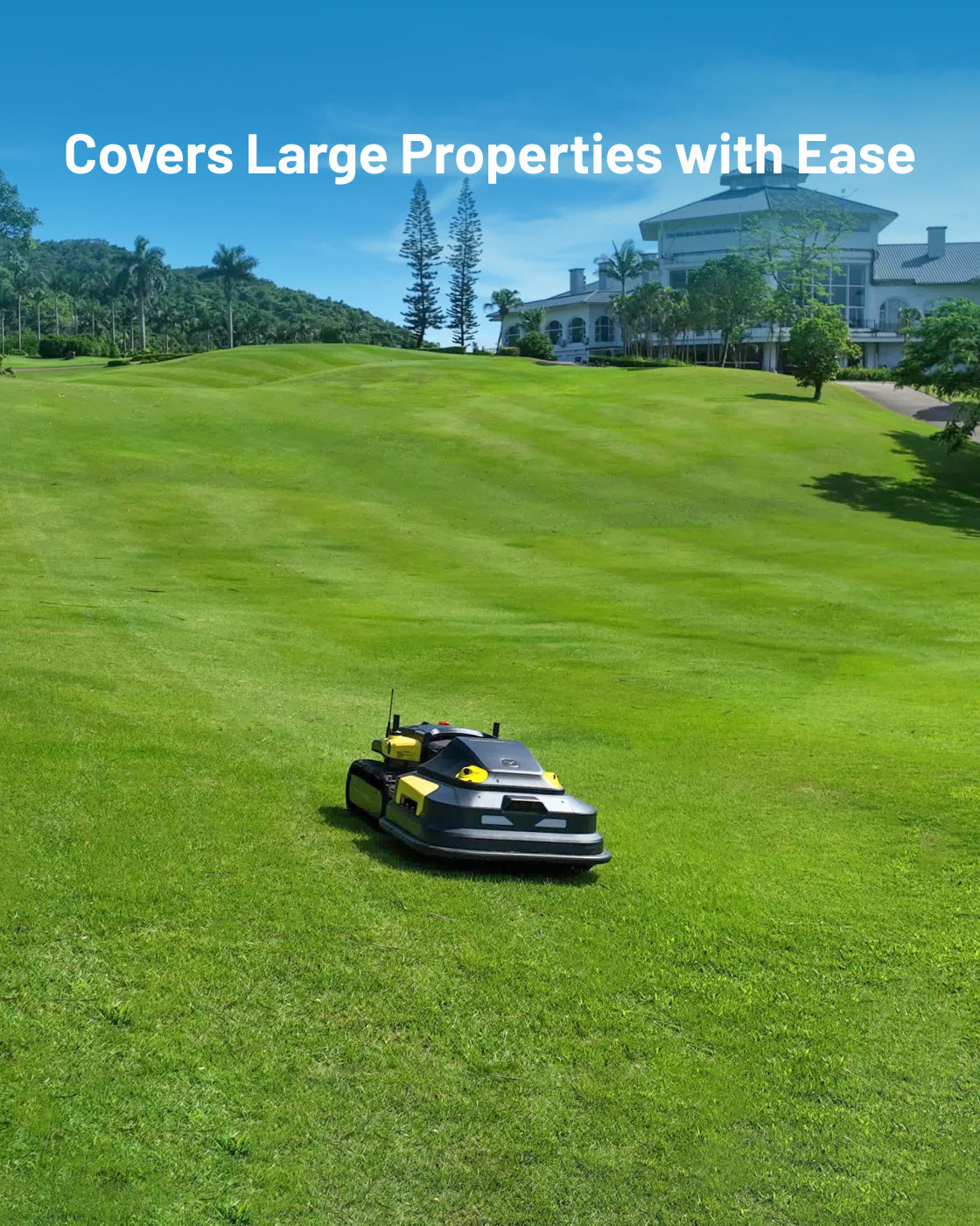 Yarbo Lawn Mower Pro for large properties
