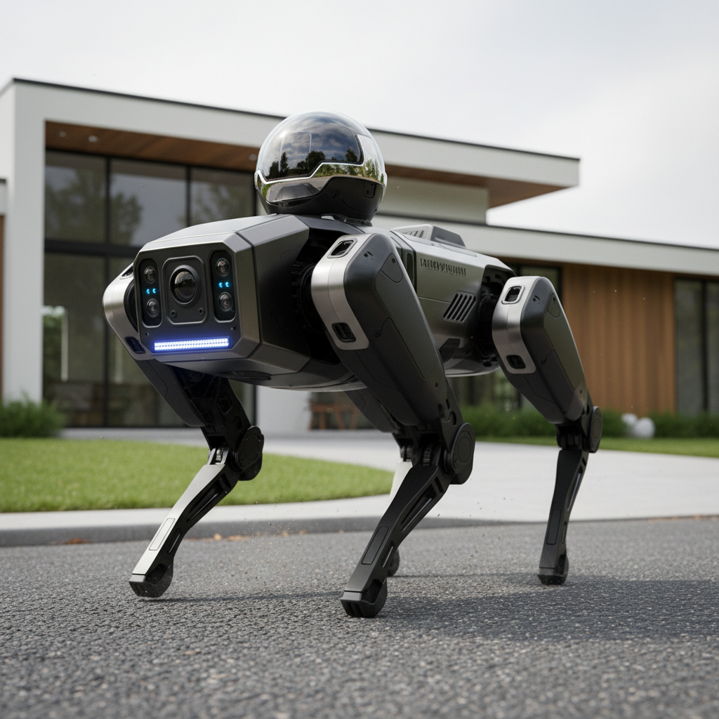 Sentinel G2 Quadruped Autonomous Robot - In Action