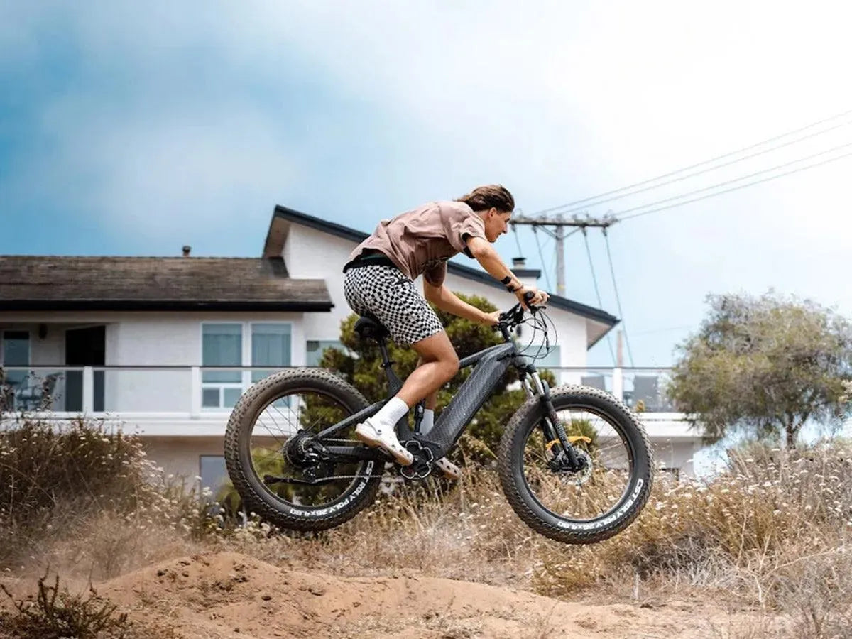 Himiway D7 Fat Tire Electric Bike | 1000W Hub Motor | 4.5" Tires