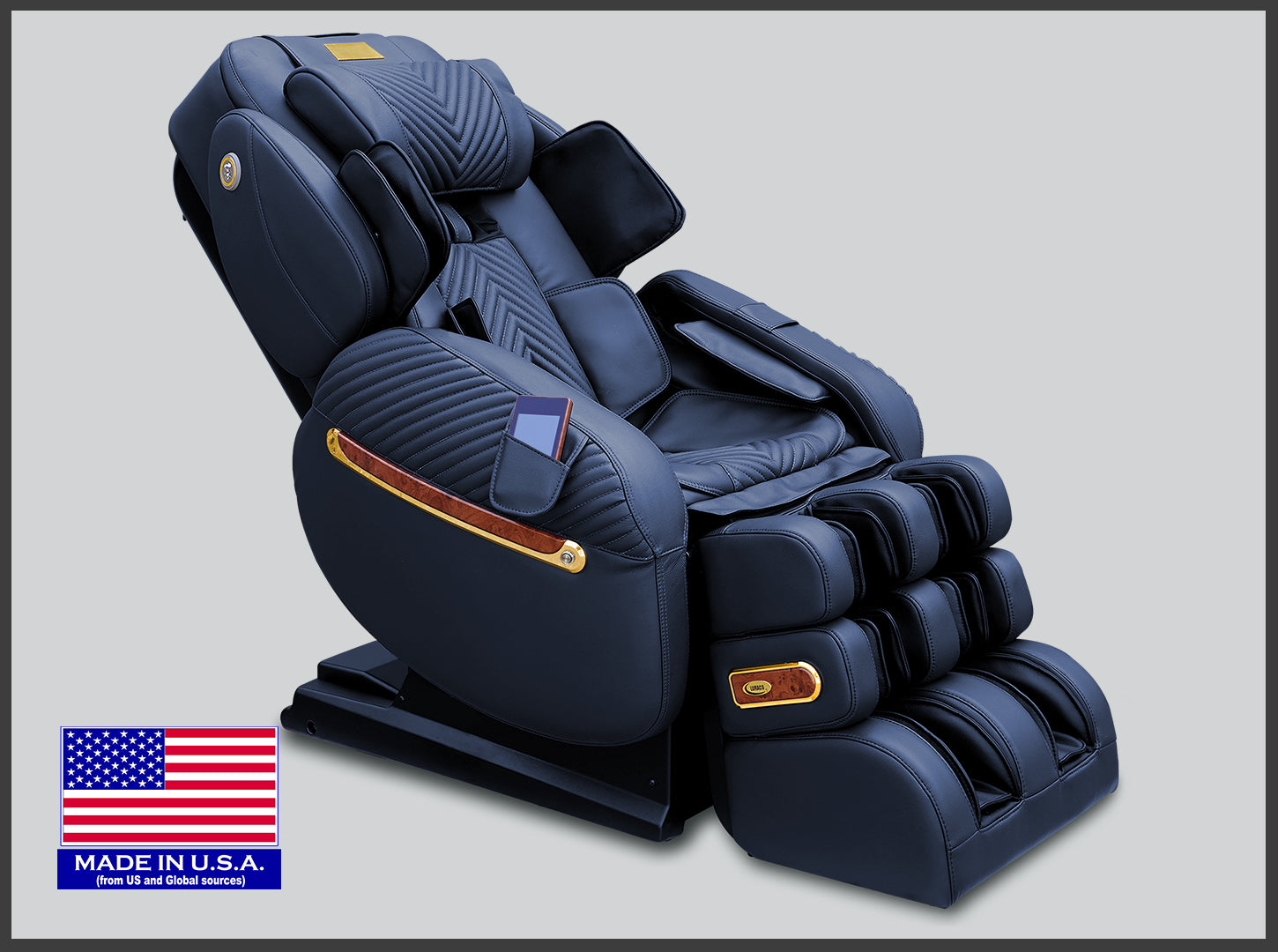 i9 Max PLUS Royal Edition Medical Massage Chair - Black Royal for website