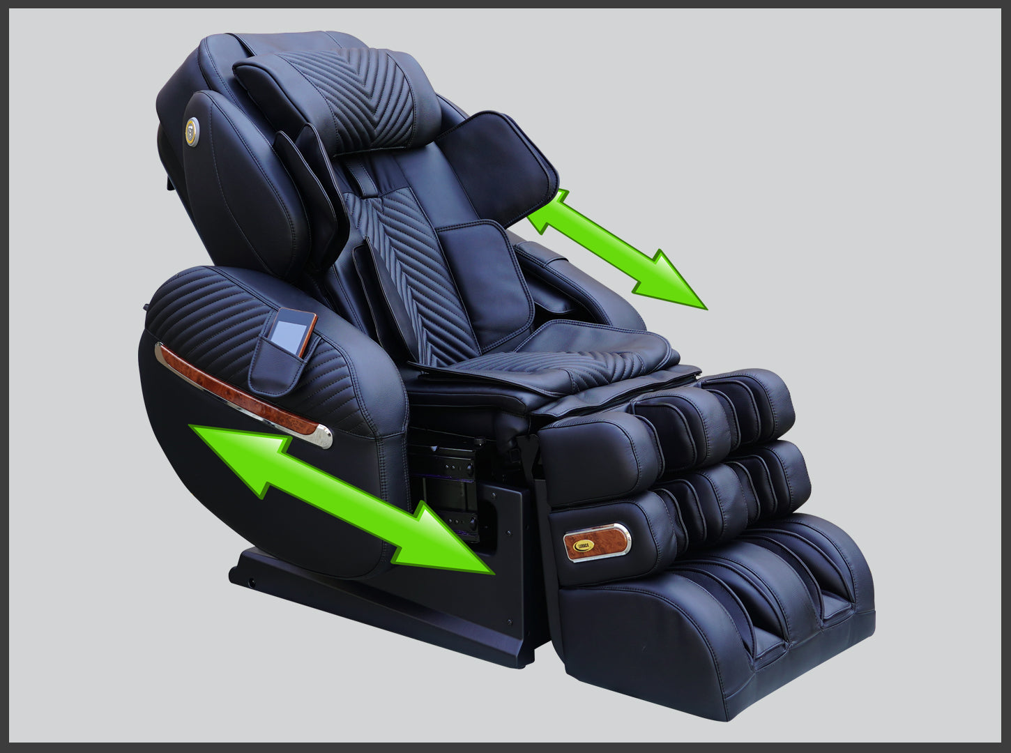 i9 Max PLUS Special Edition Medical Massage Chair - i9 Max Black 4