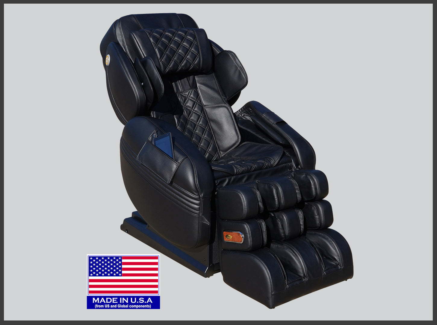 Luraco Model 3 Hybrid SL Medical Massage Chair - Black 1