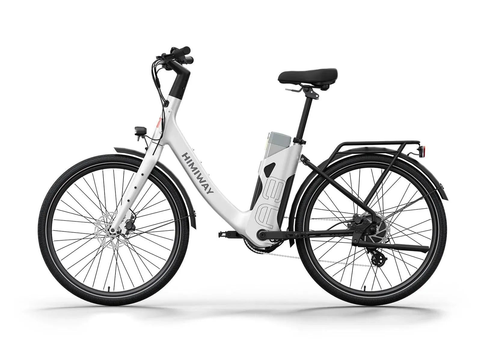 Himiway A3 Step-Thru Electric Commuter Bike | 500W | 70-Mile Range