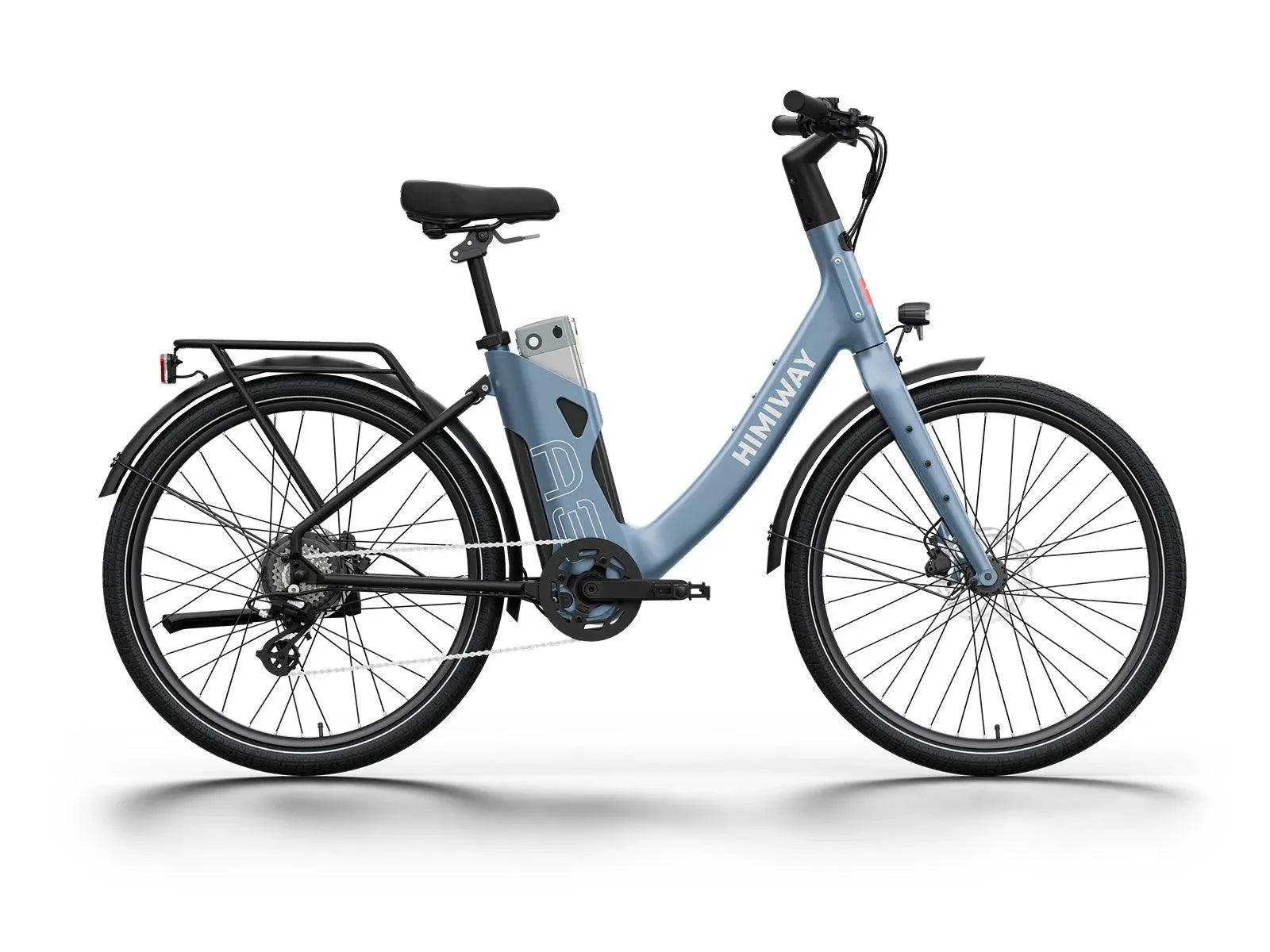 Himiway A3 Step-Thru Electric Commuter Bike | 500W | 70-Mile Range