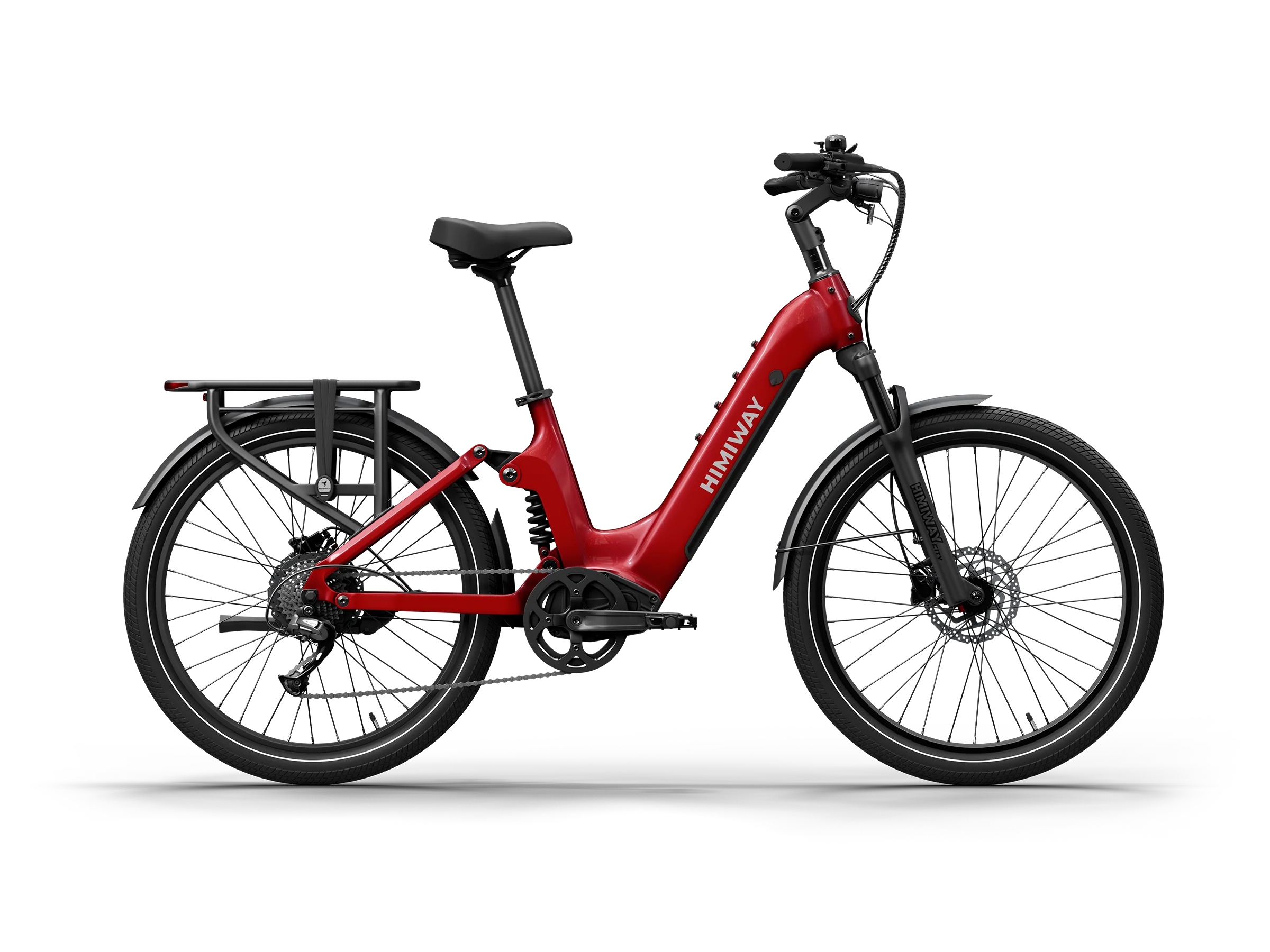 Himiway A7 2.0 Urban Commuter eBike | Full Suspension | 750W Motor