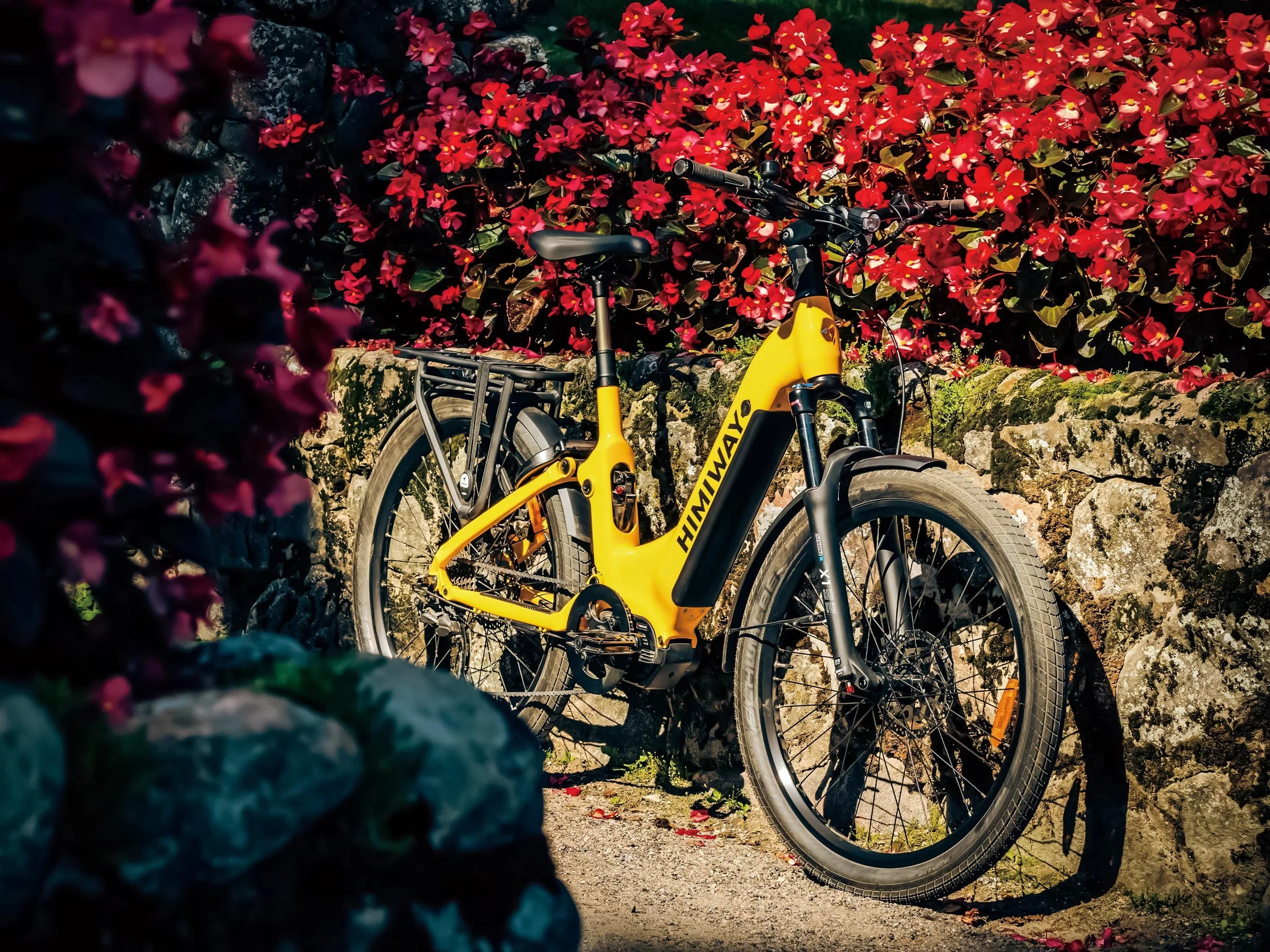 Himiway A7 Pro Electric Bike | 500W Ananda Mid-Drive | Full Suspension