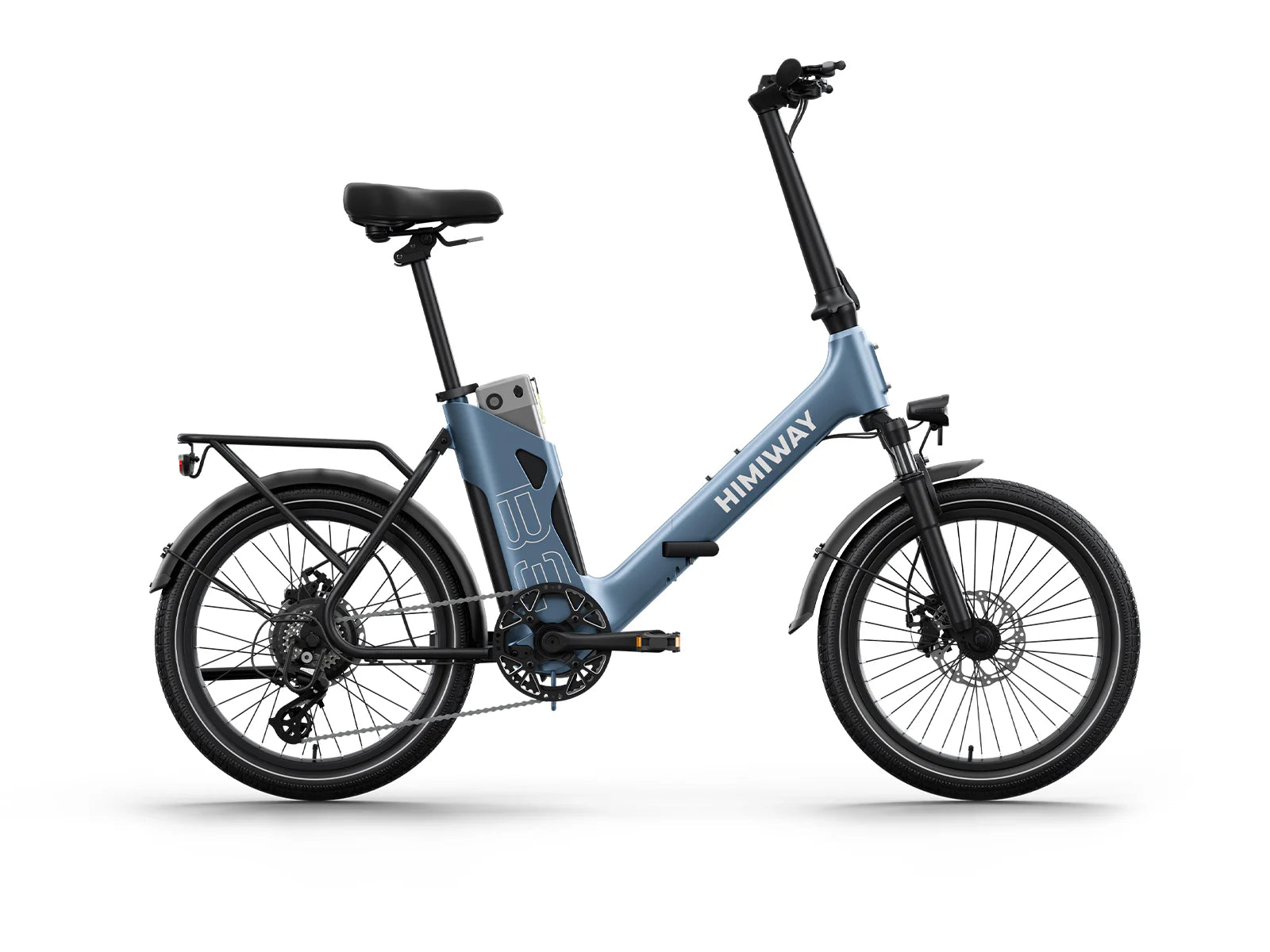Himiway B3 Compact Folding Electric Bike | 500W | 70-Mile Range