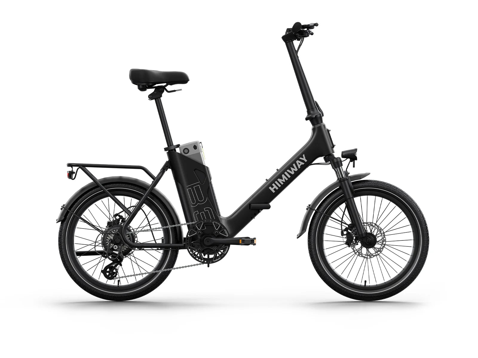 Himiway B3 Compact Folding Electric Bike | 500W | 70-Mile Range