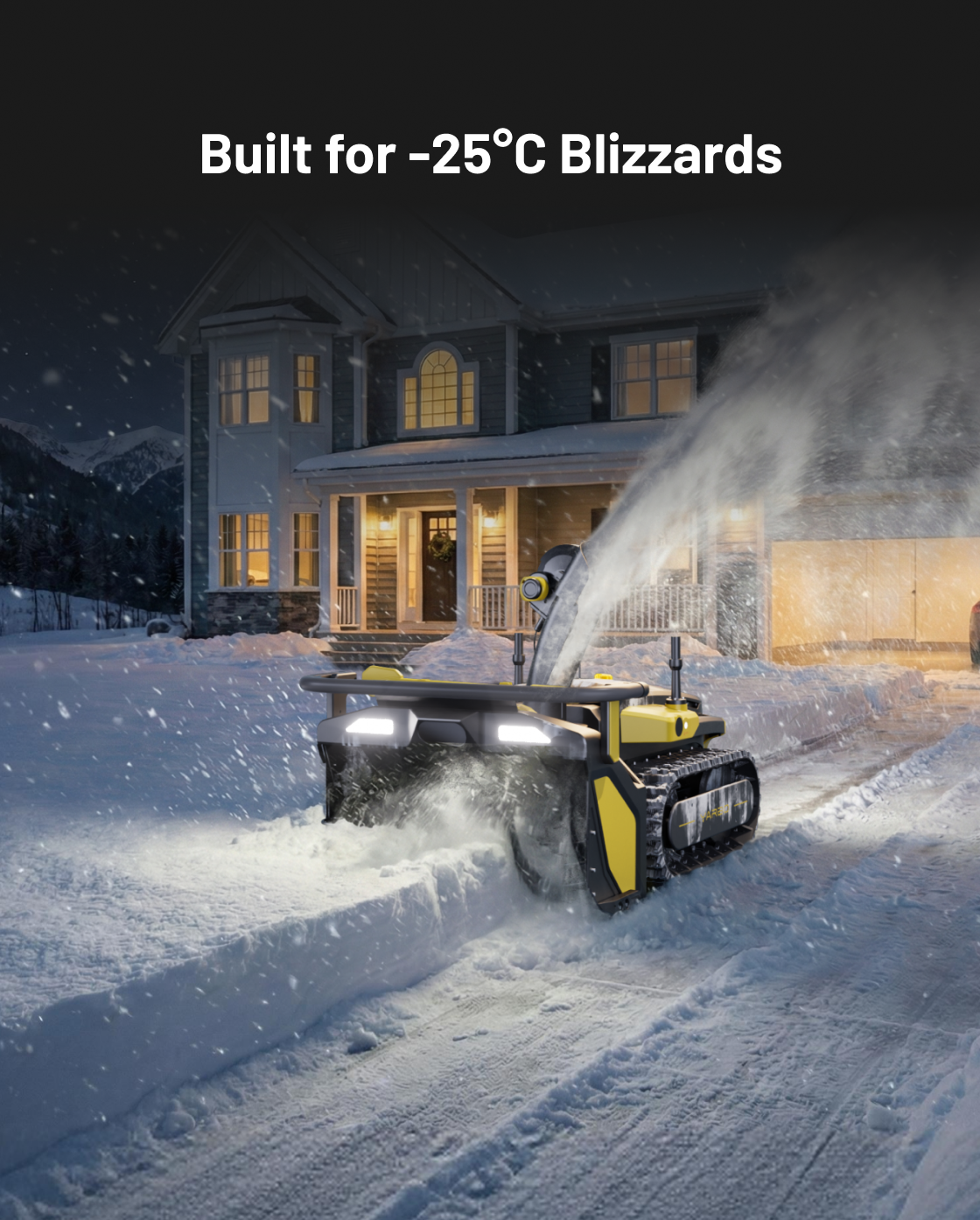 Yarbo Snow Blower cold-weather operation