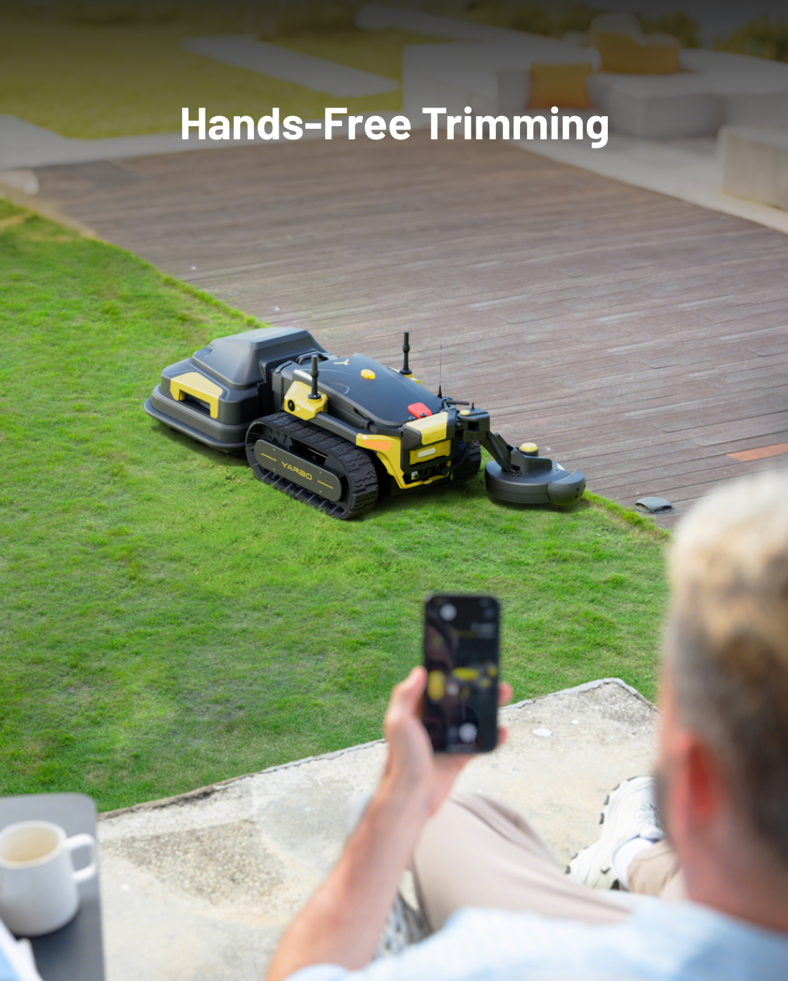 Yarbo Trimmer automatic line feed