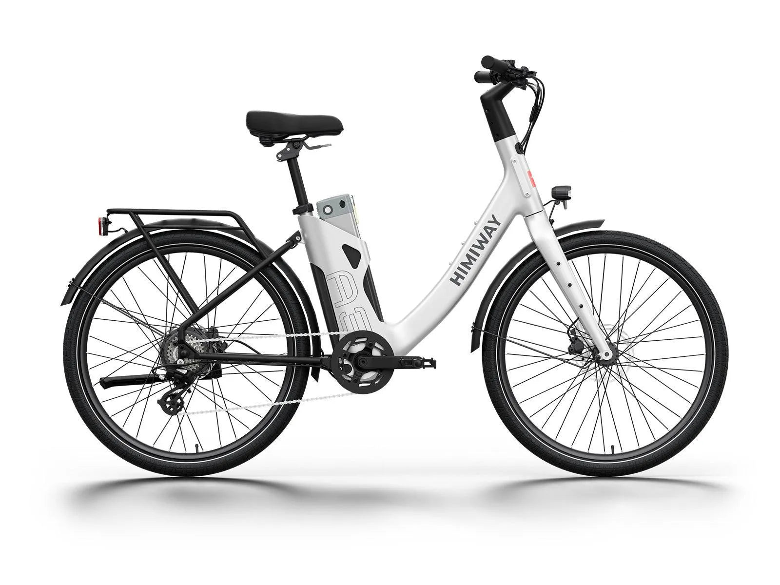 Himiway A3 Step-Thru Electric Commuter Bike | 500W | 70-Mile Range