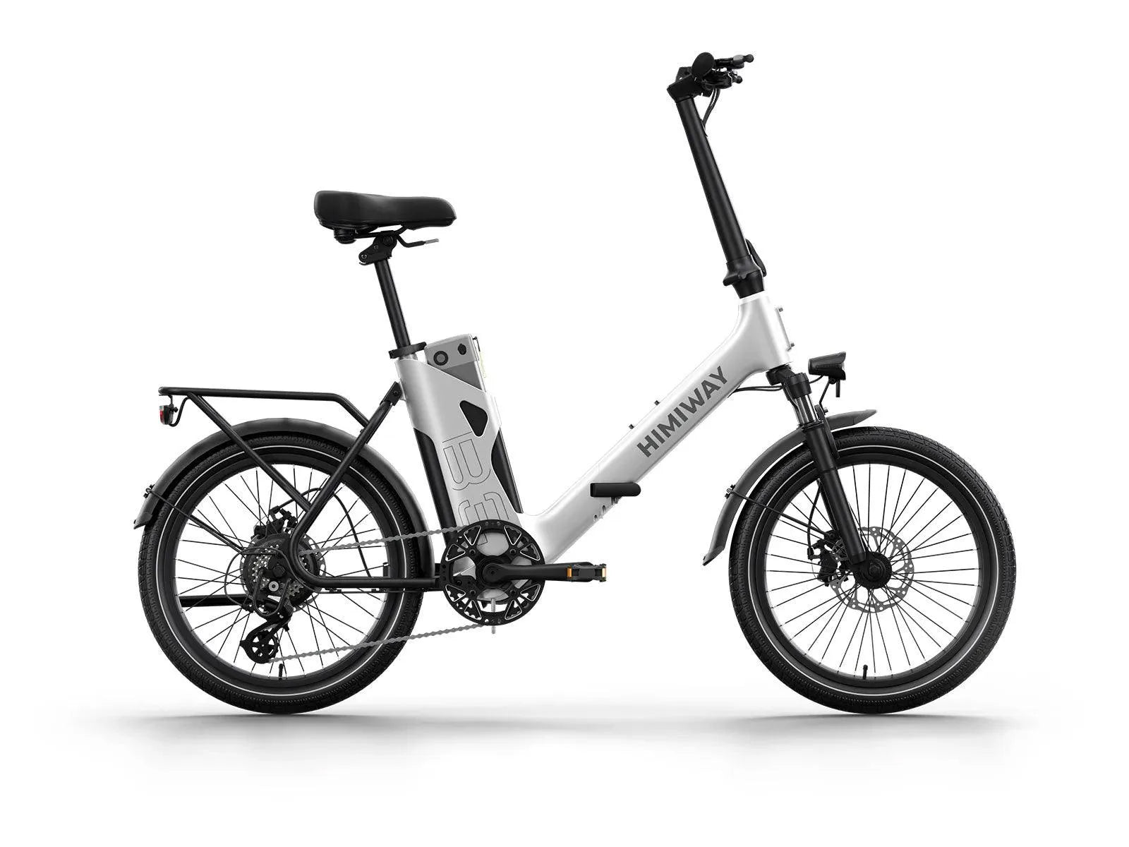 Himiway B3 Compact Folding Electric Bike | 500W | 70-Mile Range