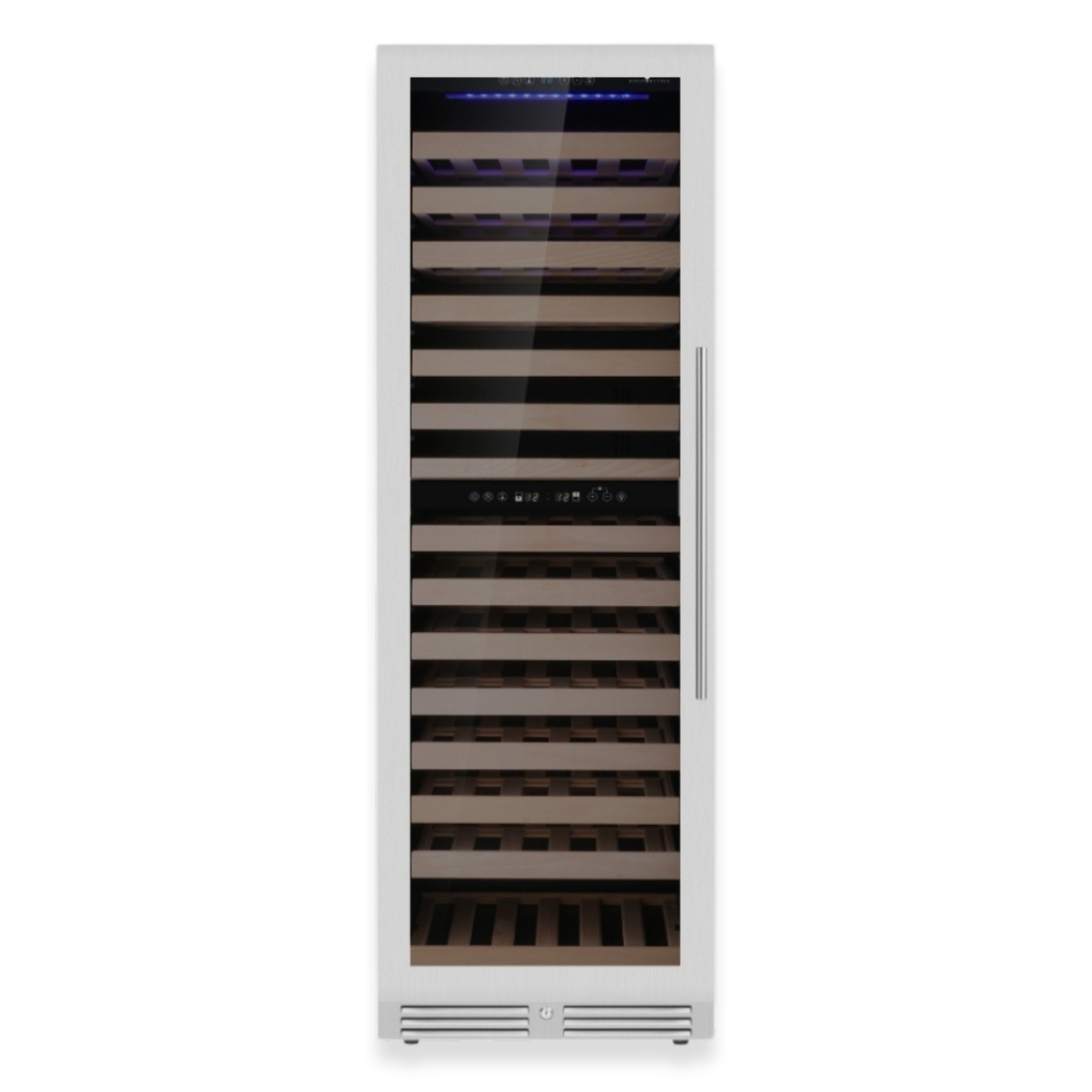 72-Inch Upright Dual-Zone Wine Cooler