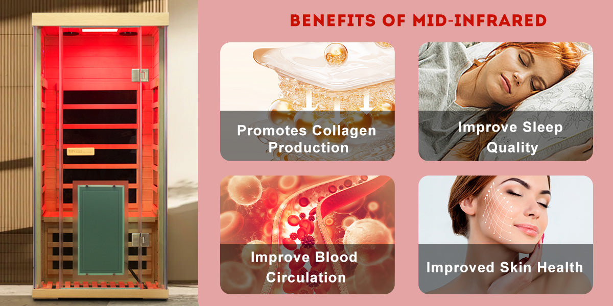 1-Person Hemlock Full-Glass Full-Spectrum Infrared Sauna Wizzisaunas SH01