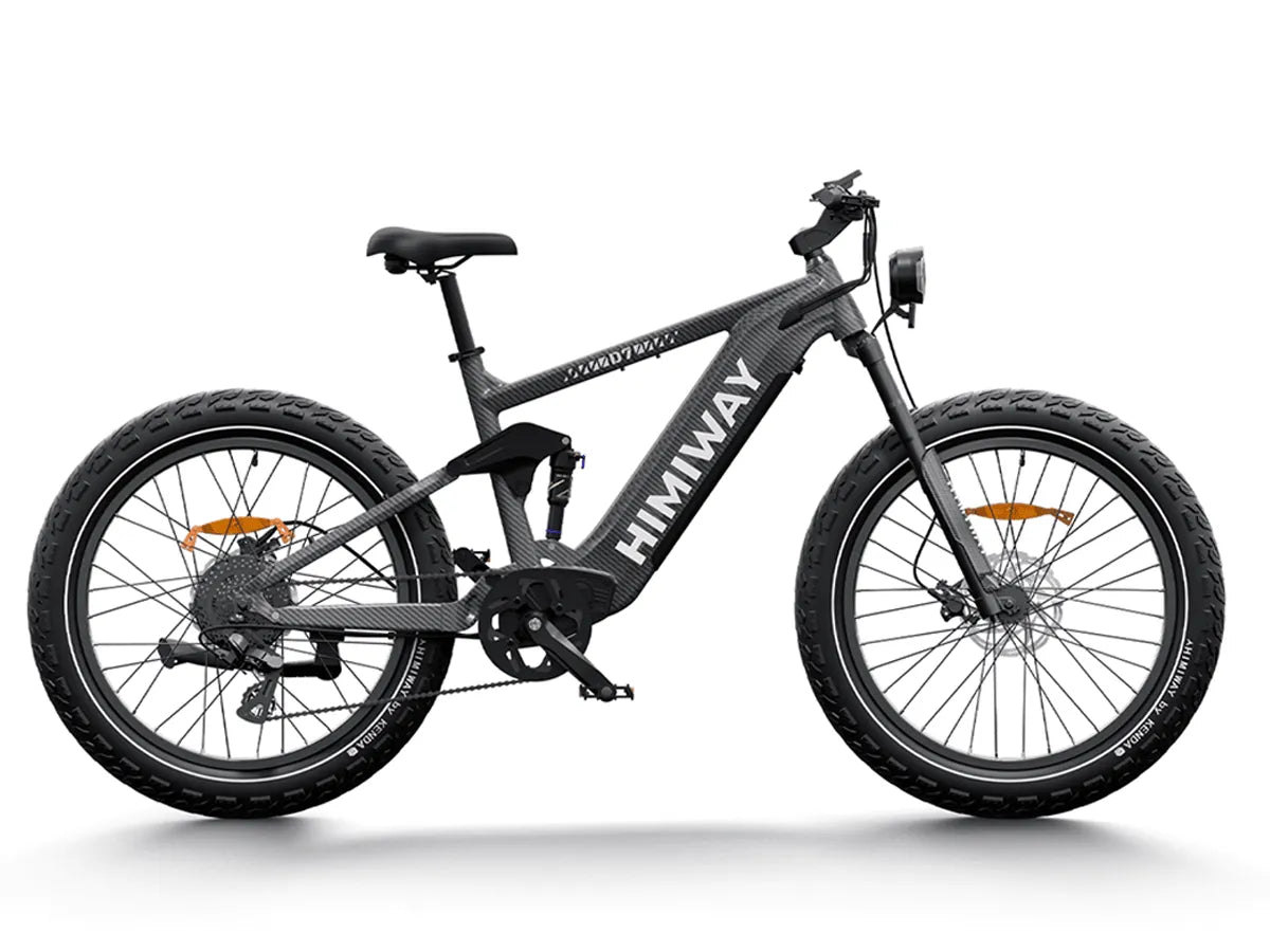 Himiway D7 Fat Tire Electric Bike | 1000W Hub Motor | 4.5" Tires
