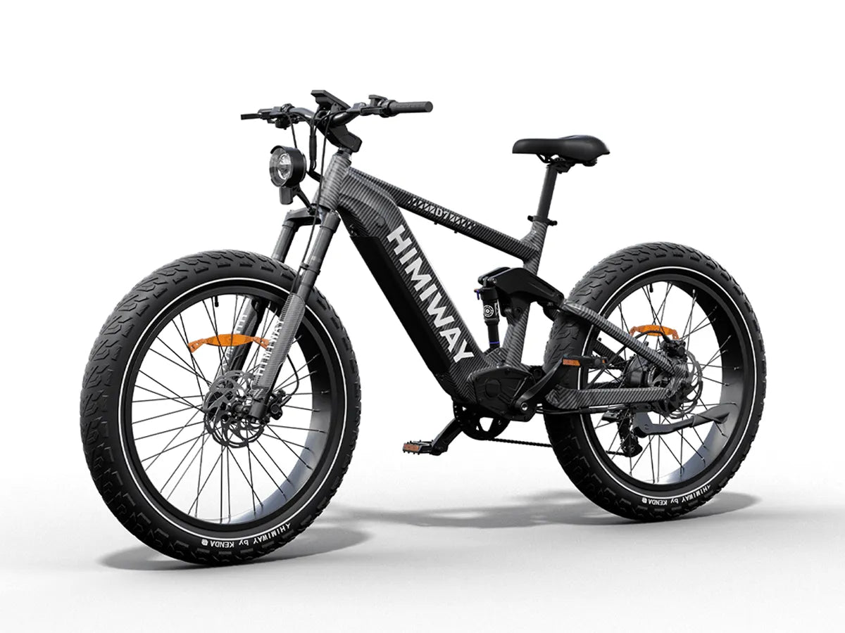 Himiway D7 Fat Tire Electric Bike | 1000W Hub Motor | 4.5" Tires