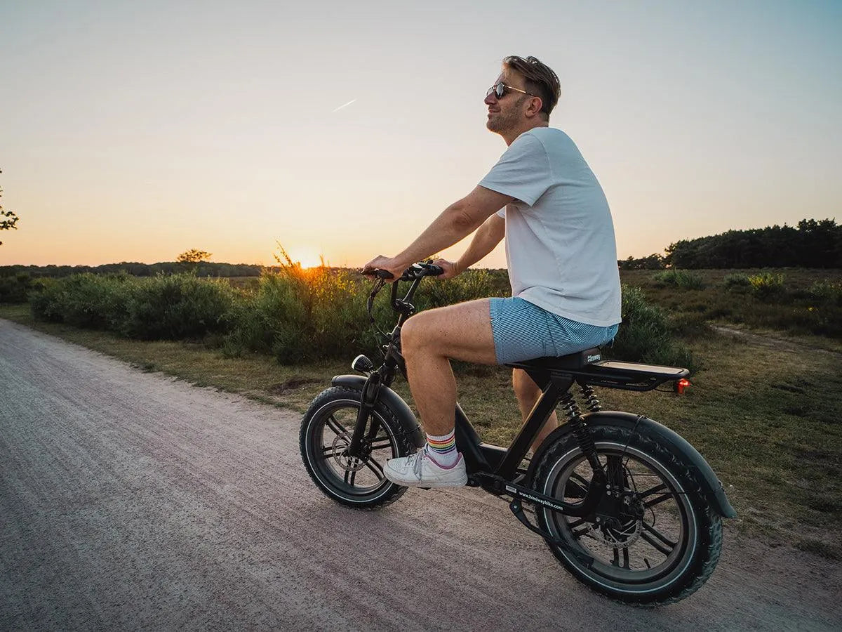 Himiway Escape Pro Moped-Style eBike | 750W | Dual Suspension
