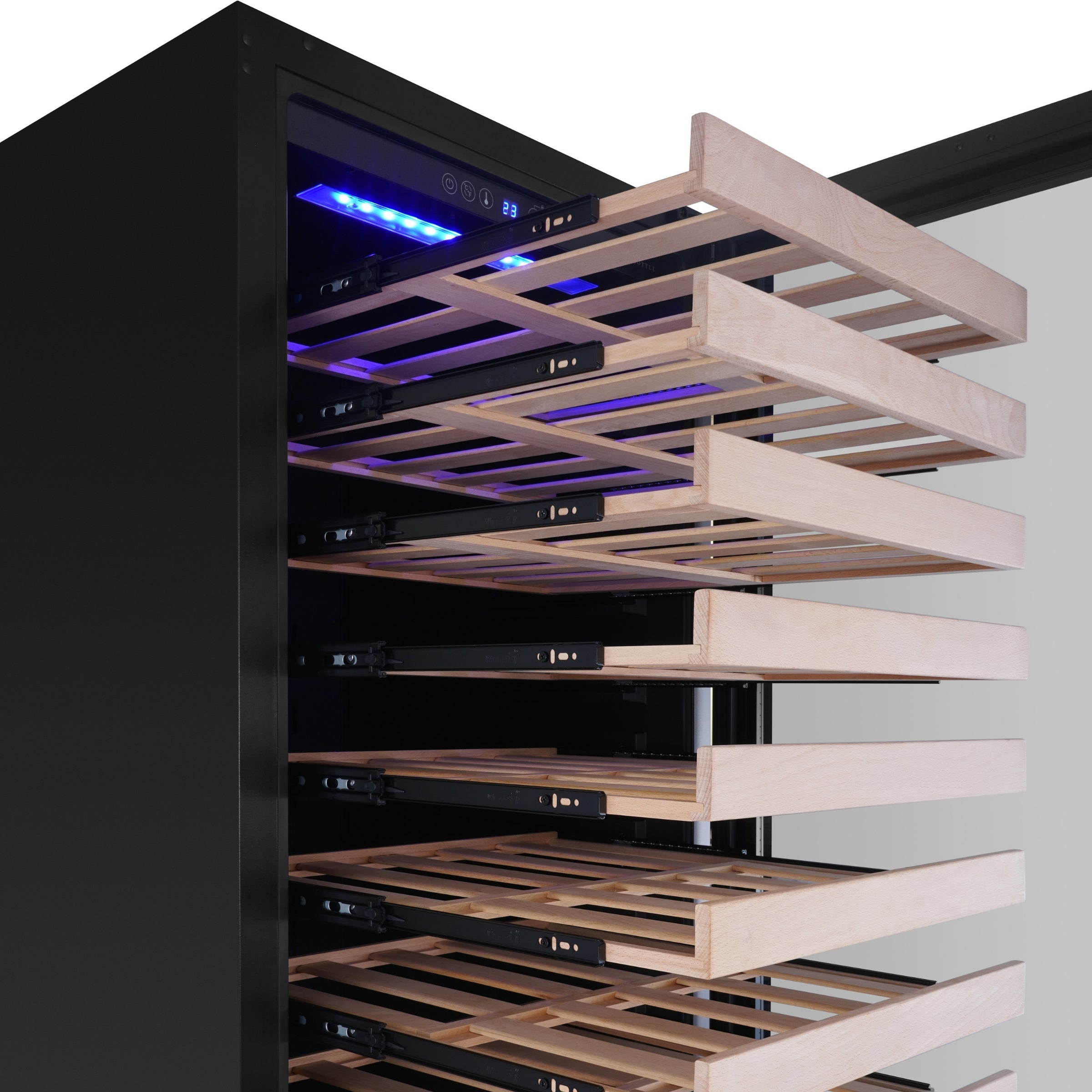 72-Inch Upright Dual-Zone Wine Cooler
